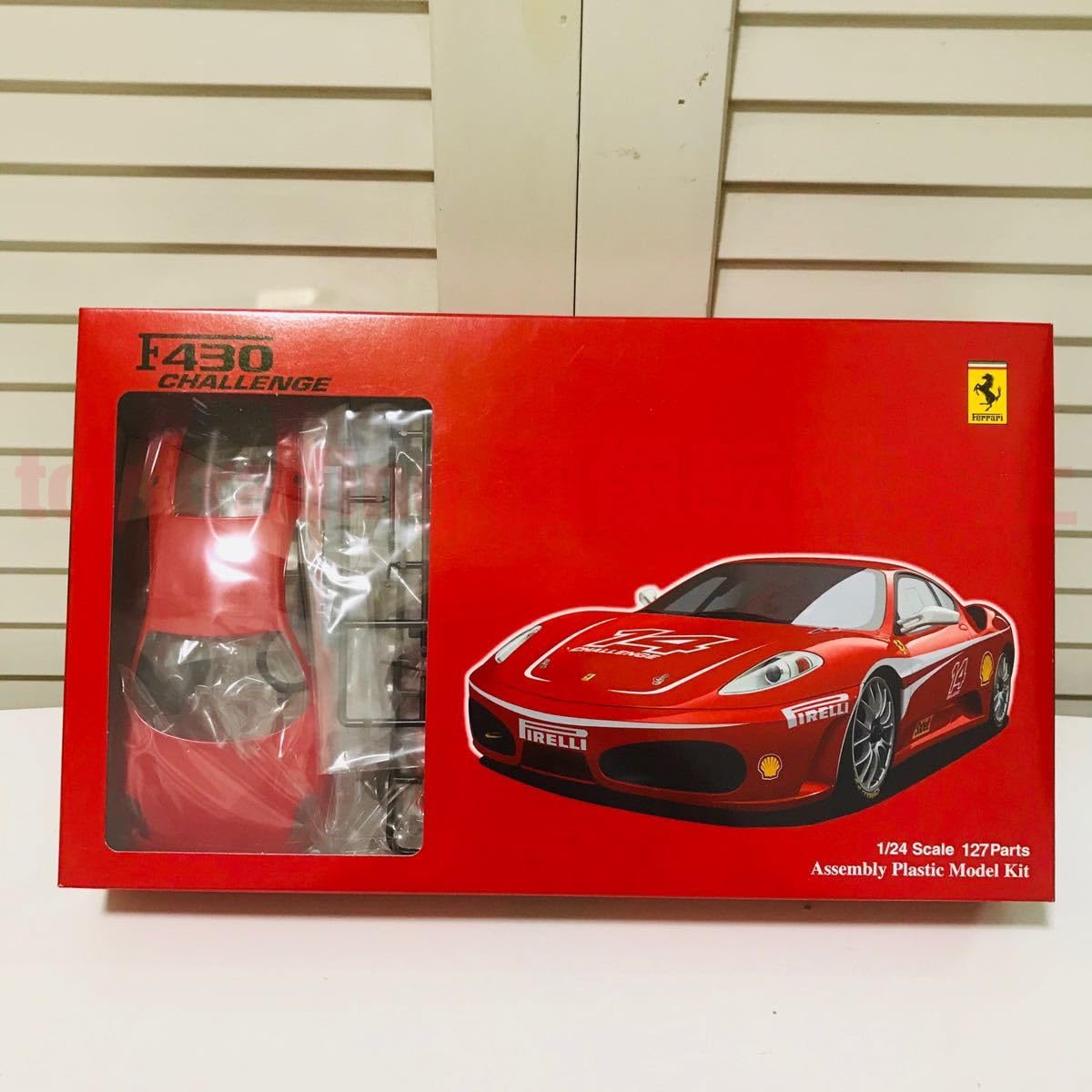 Amazon.co.jp: フジミ模型 フェラーリ F430 チャレンジ 1 24 Ferrari