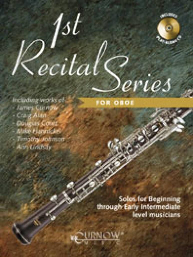 1st Recital Series for Oboe recueil morceaux hautbois débutant méthode musique