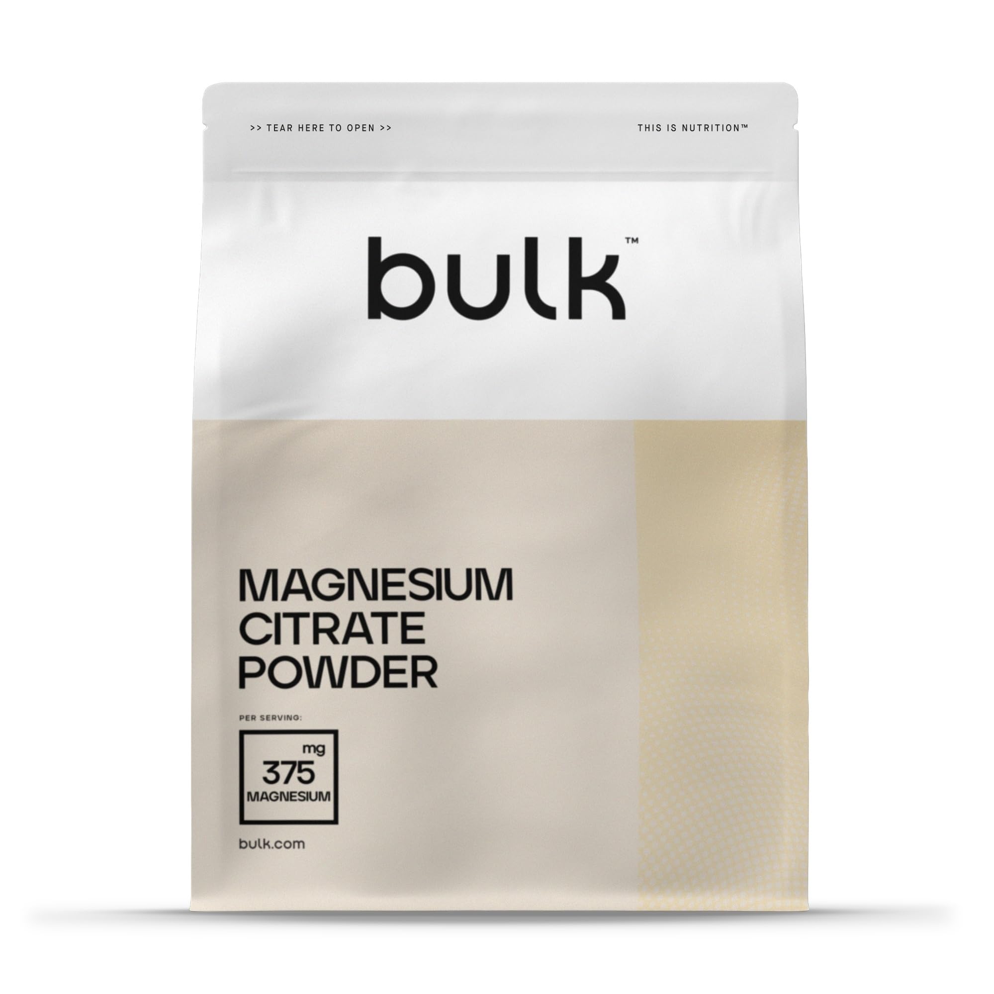 Bulk Magnesium Citrate Powder, Reduces Tiredness and Fatigue, 500 g