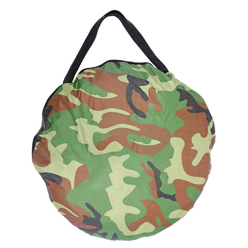 HYU Tienda de campaña baño, WC, Ducha, Vestuario Impermeable Camping, Acampada, Playa, desplegable automatica Pop Up Camuflaje