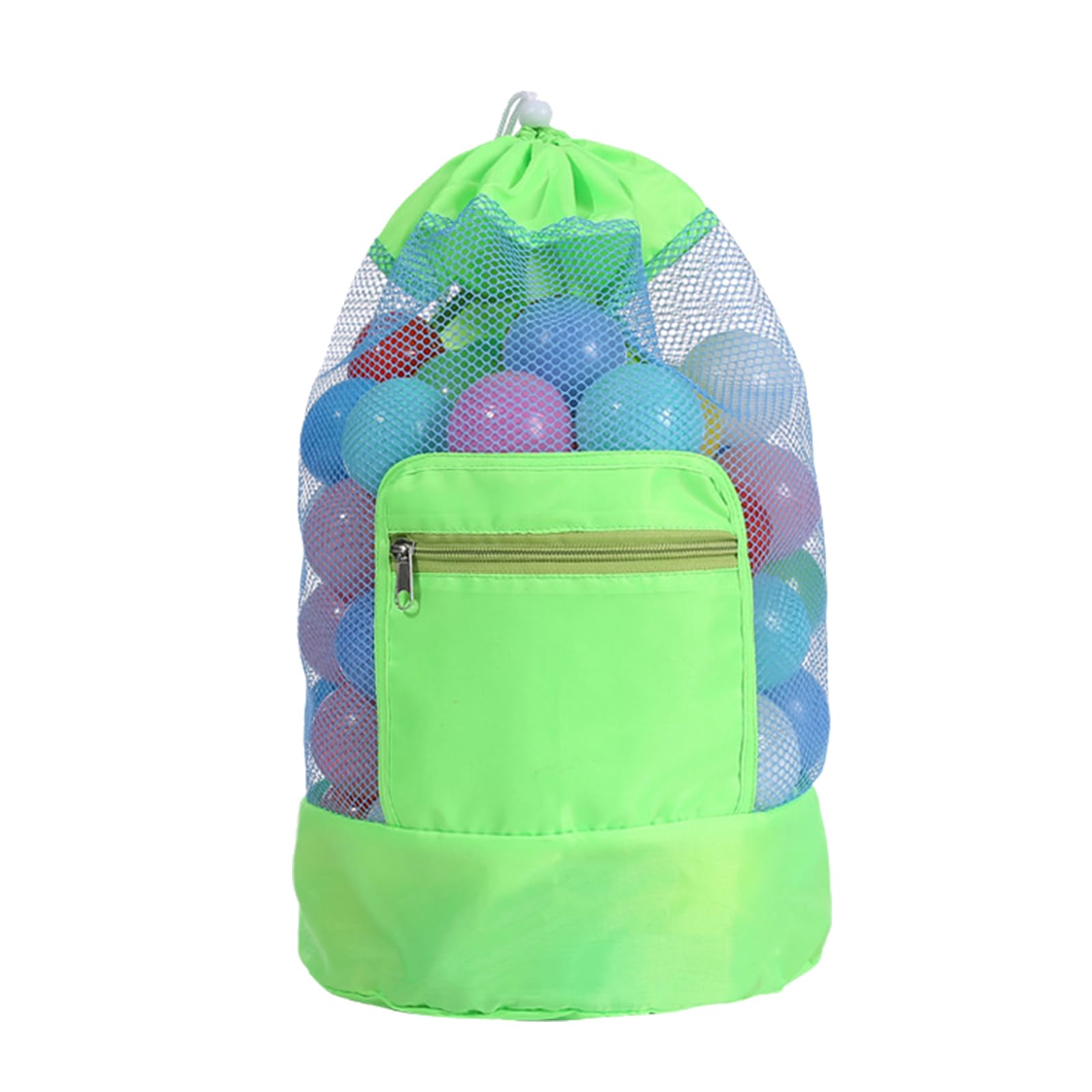 Bolsa de Juguetes de Playa para Niños Bolsa Neta para Juguetes de Playa Bolsa de Playa de Malla Grande Bolsa de Almacenamiento de Juguetes de Arena para la Playa Piscina (verde)