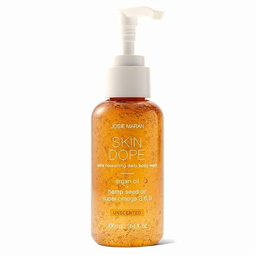 Skin Dope Ultra Nutritivo Daily Hand  Body Wash - Sin sulfatos y no irritante - Tamaño de viaje 34fl oz  34 onzas líquidas sin perfume
