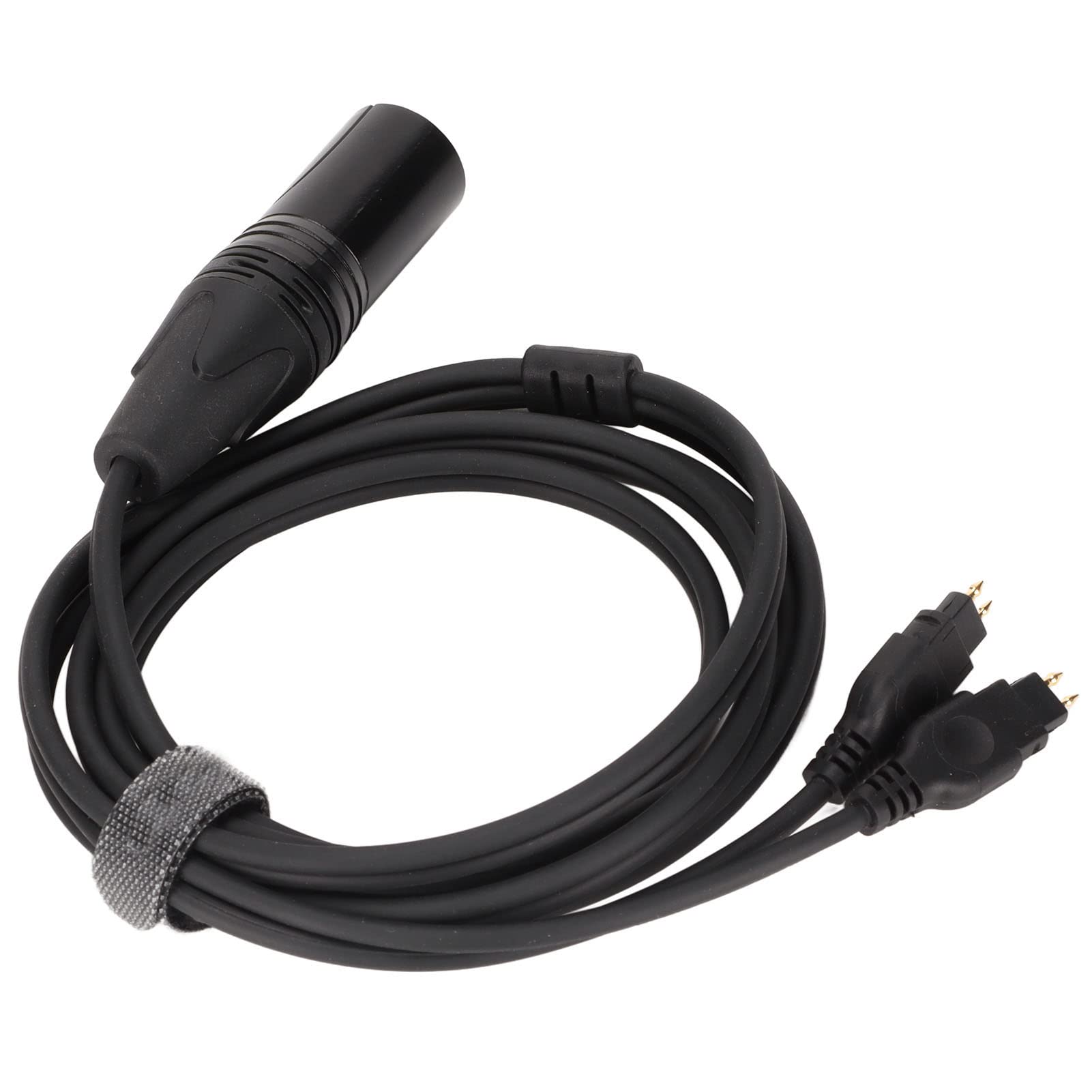 KIMISS Kabel do Aktualizacji Słuchawek 4-pinowy Męski XLR dla HD650 HD600 HD580 HD660S HD58X HD565 HD545 HD535 HD6XX - Ble, Kabel z Czystym Dźwiękiem