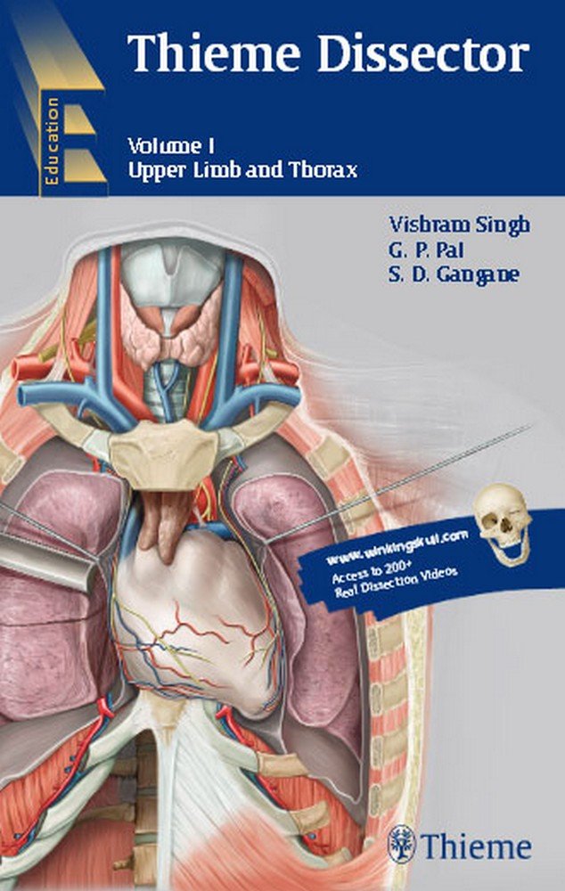 Thieme Dissector Upper Limb And Thorax Vol 1 (Pb 2016) [Paperback] [Jan 01, 2017] Books Wagon