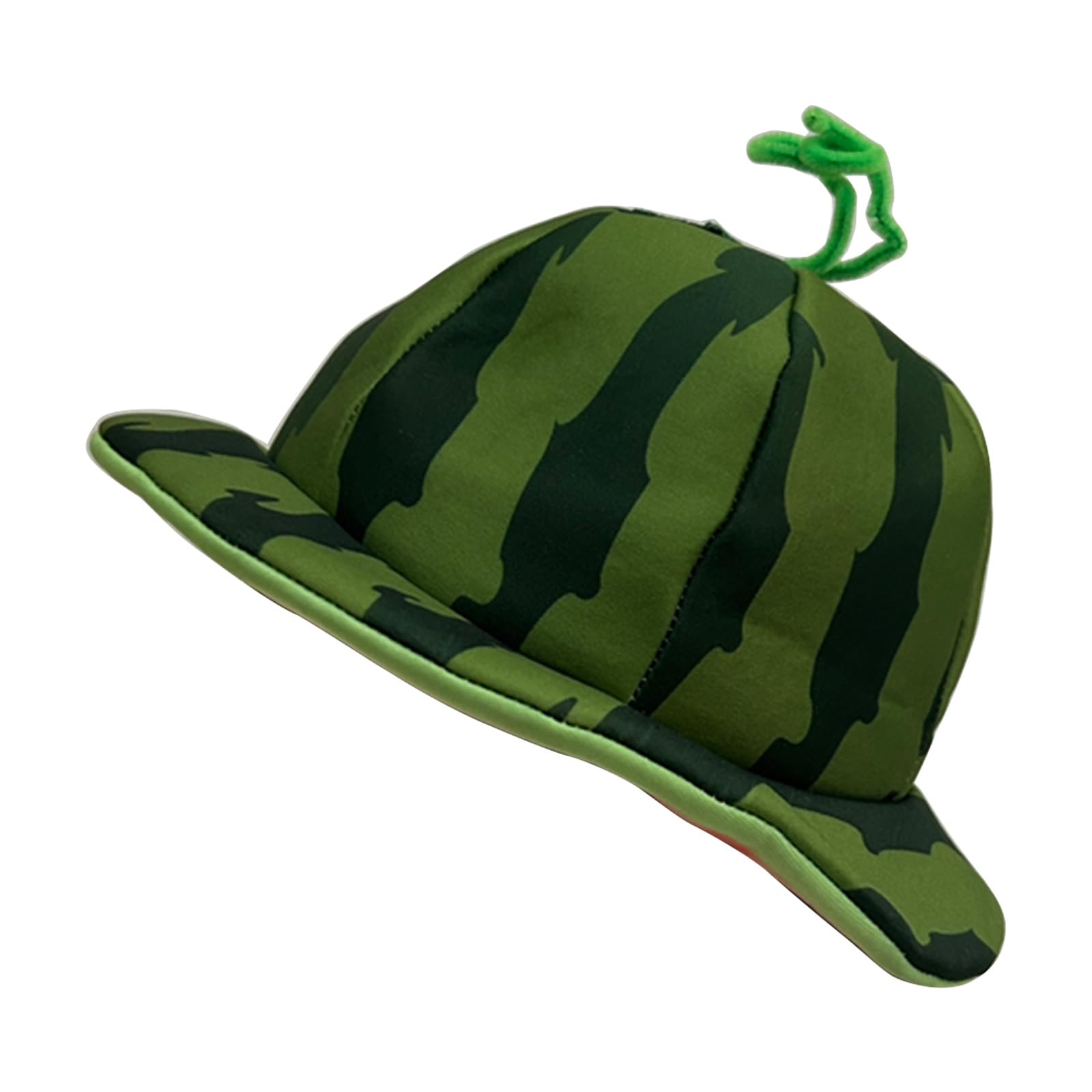 Tsophreniq Watermelon Bucket Hat Unisex Design Fisherman for Men Women Outdoor Use Festival Gathering Costume Breathable Bucket