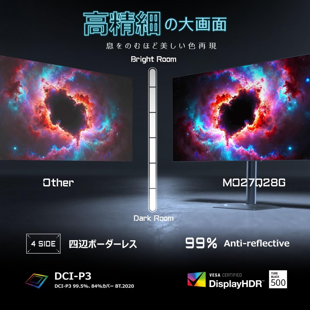 Amazon.co.jp: GIGABYTE MO27Q28G ゲーミングモニター 27インチ W-OLED