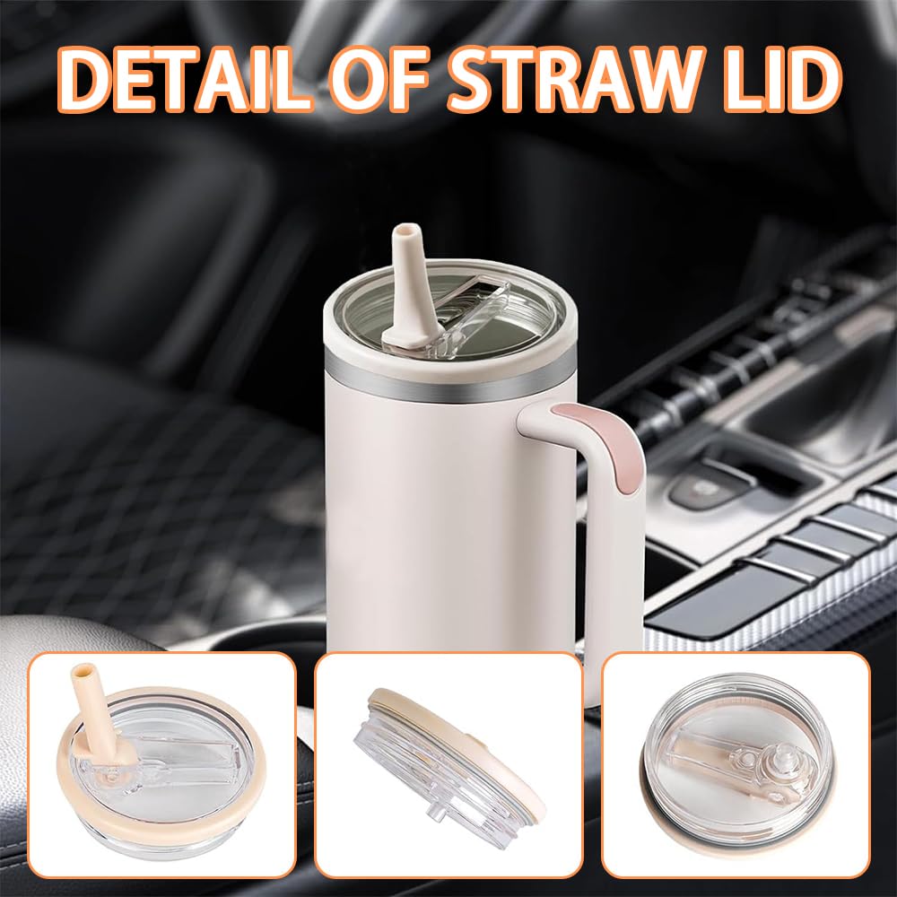 2 stuks bekerdeksel vervanging met rietjes voor Stanley Cup 40 oz, lekvrij rietje en deksel voor Stanley Cup accessoires, bekerdeksel met rietje voor Stanley Tumbler, transparante hoes voor Stanley 2 stuks bekerdeksel vervanging met rietjes voor Stanley Cup 40 oz, lekvrij rietje en deksel voor Stanley Cup accessoires, bekerdeksel met rietje voor Stanley Tumbler, transparante hoes voor Stanley