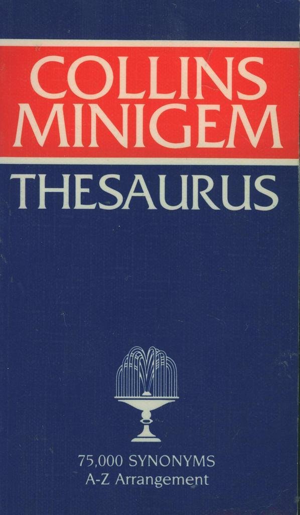 Collins Gem English Mini Thesaurus (Collins Gems) unknown author