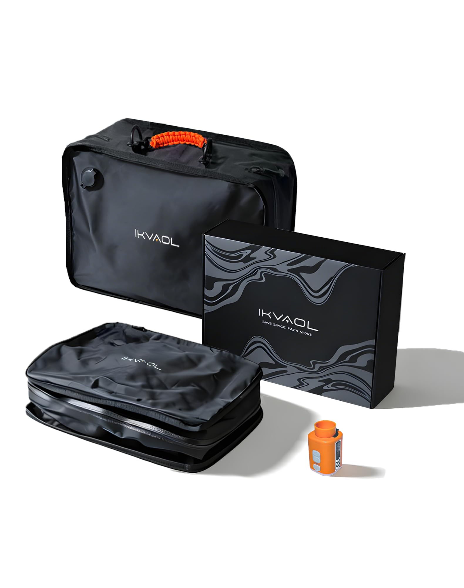 Photo 1 of IKVAOL Travel Vacuum Packing Cubes with Pump - 2 Pack