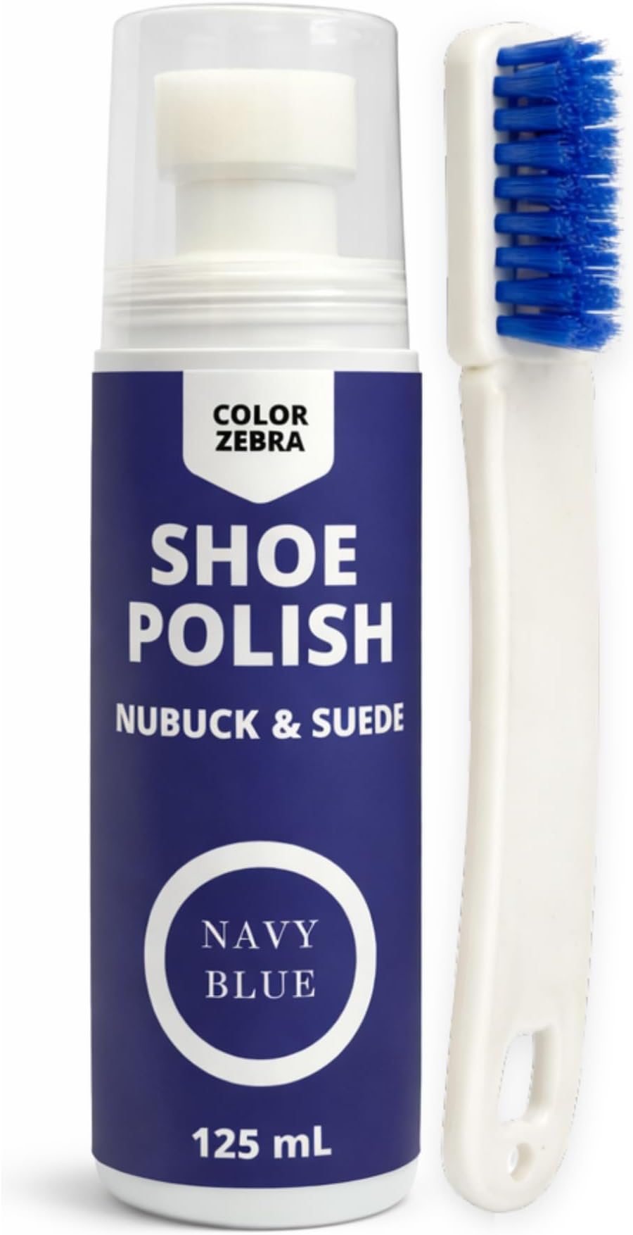 Nubuck and Suede Shoe Polish | Color - Navy Blue | Pack 125 ML | Nubuck and Suede Renovator