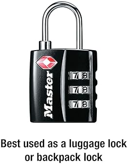 best padlock for backpacking