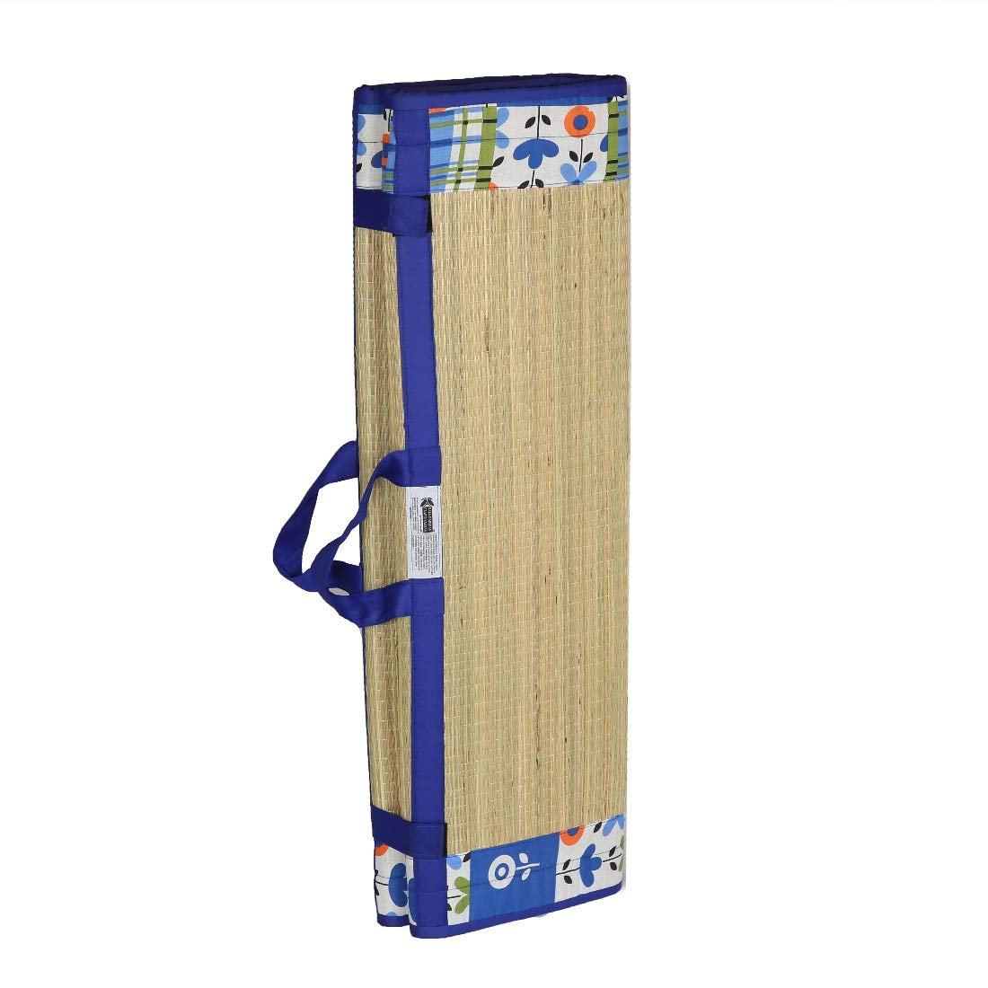 KALA DARSHAN CRAFTS BAZAAR Babys Korai River Cool Grass Happy Foldable Blue Cotton Fabric and Fully Hand Washable Asian Sleeping Mat with 15mm Soft Foam (2X3 feet, 2 to 12 Months, Thickness : 1.5 Cm) (B08P5RY6VR) Amazon Price History, Amazon Price Tracker