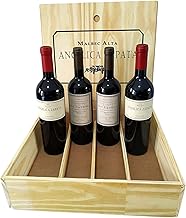 Caixa Madeira Vinhos - 2 Angelica Zapata Malbec + 2 DV Catena Cabernet Malbec