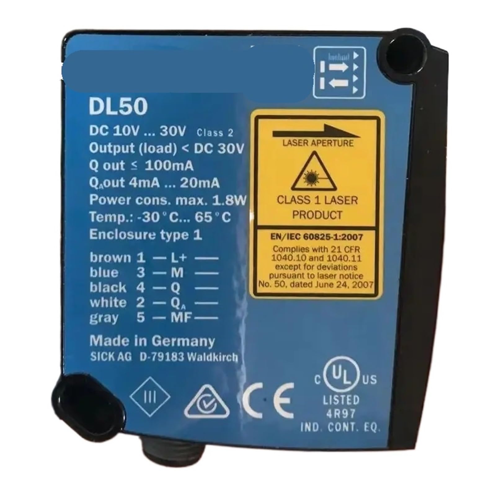 CXFCIHFT Distance sensor DL50-N1123 DL50-N2225 DL50-N2228 DL50-P1123 DL50-P2225 DL50-P2228(DL50-N1123)
