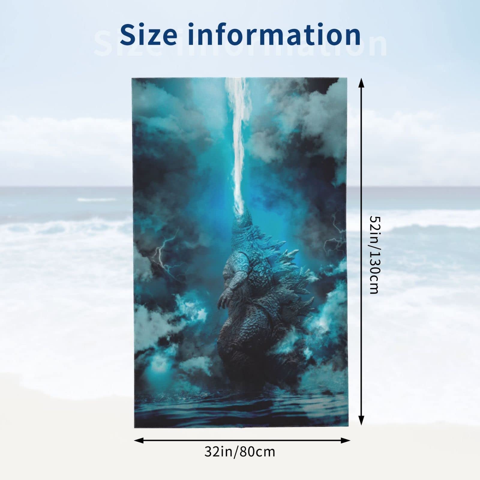 ゴジラ　キングオブモンスターズ　バスタオル ゴジラ キングオブモンスターズ バスタオル Amazon.co.jp