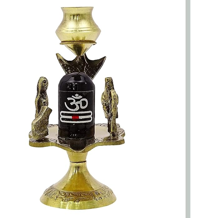 Buy Radhna Indian Traditional Indian SHIVLING Shiva Lingam Brass
