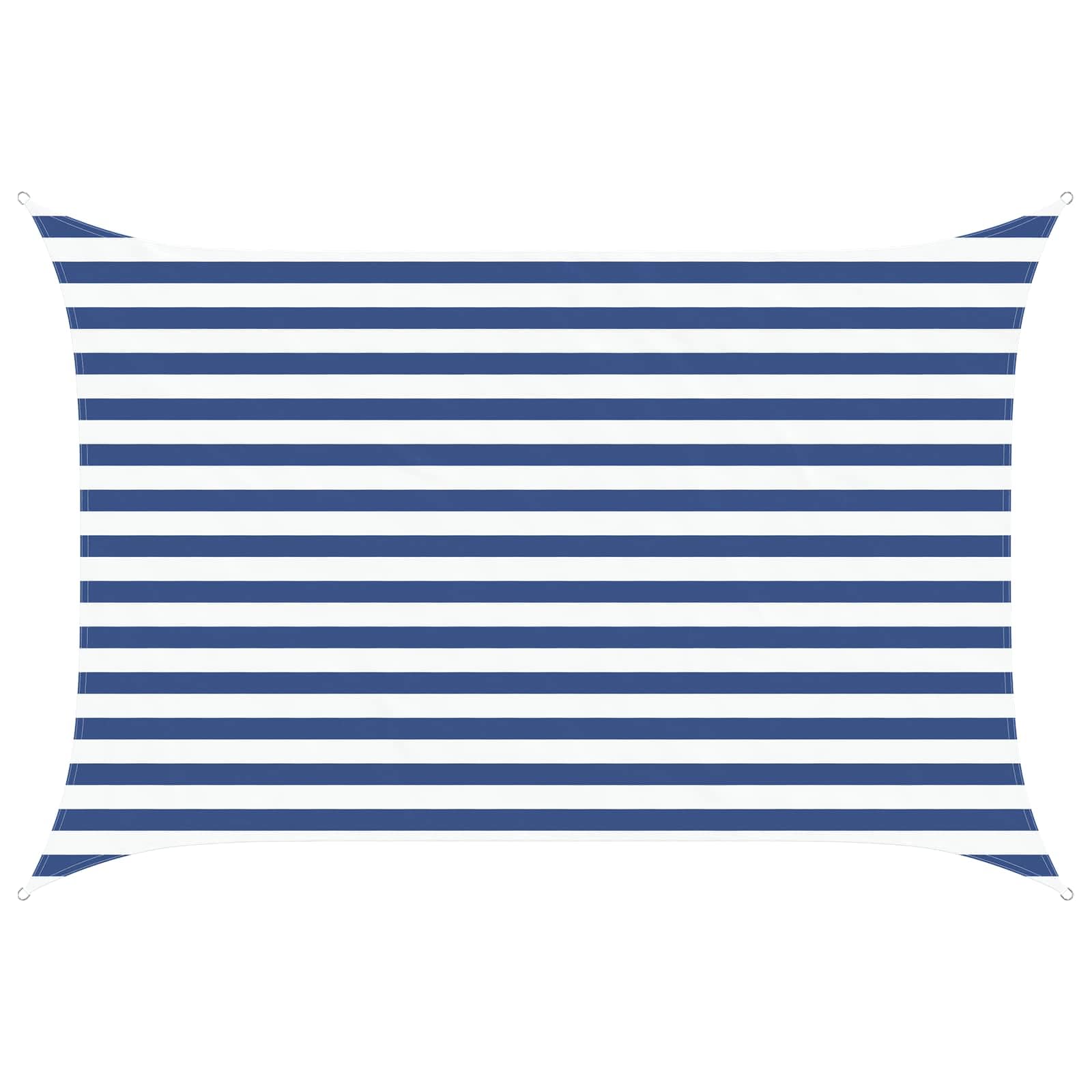 Voile d’ombrage Oxford Enduit PU, Terrasse, Jardin, rectangulaire, 2.36kg