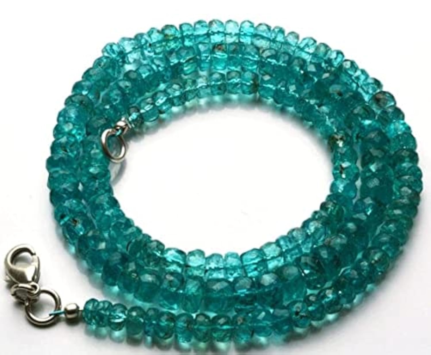 Apatite verte perles naturelles pour fabriquer un cadeau unique