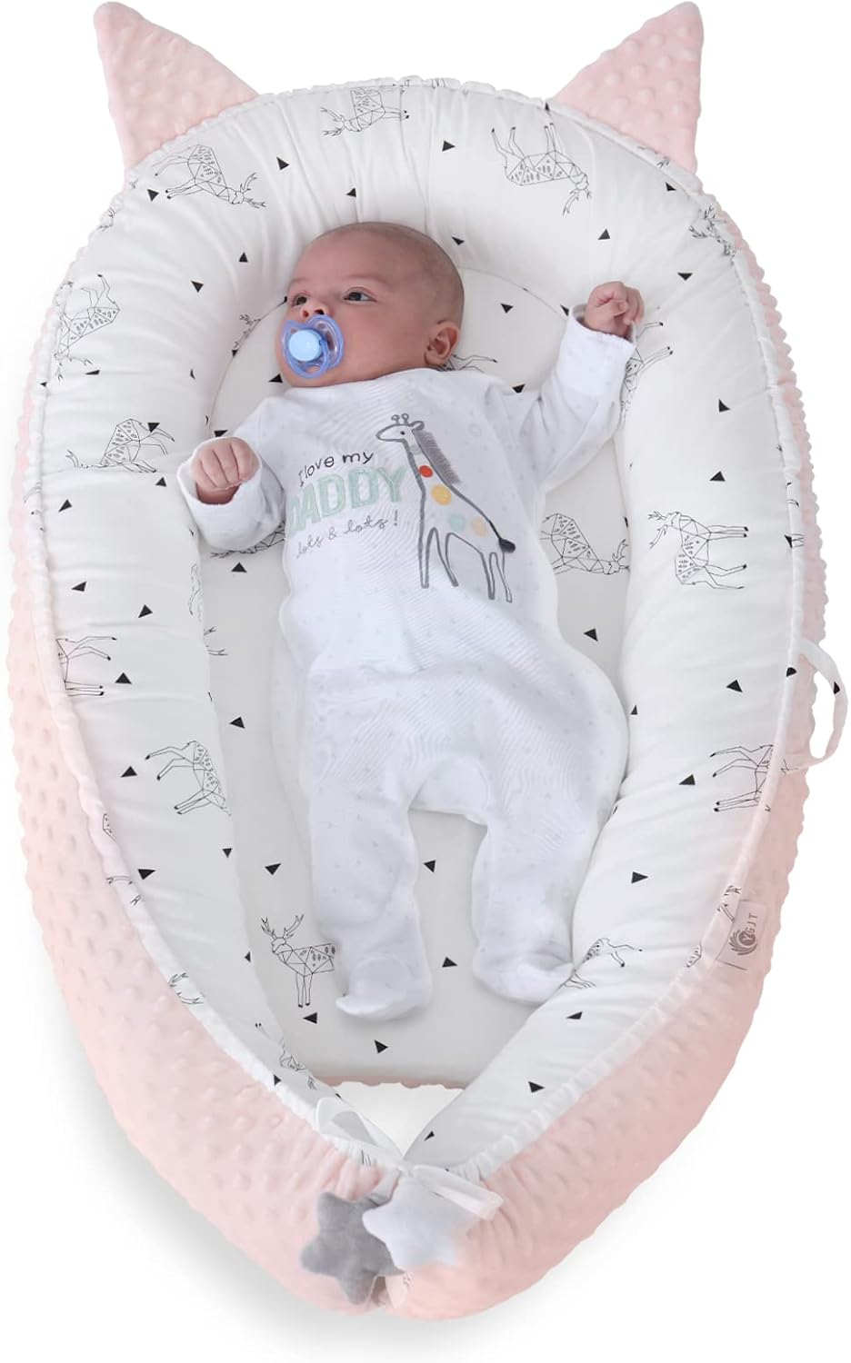 YGJT Baby Nest Sleeping Pod for Baby 012months Newborn Lounger for Co