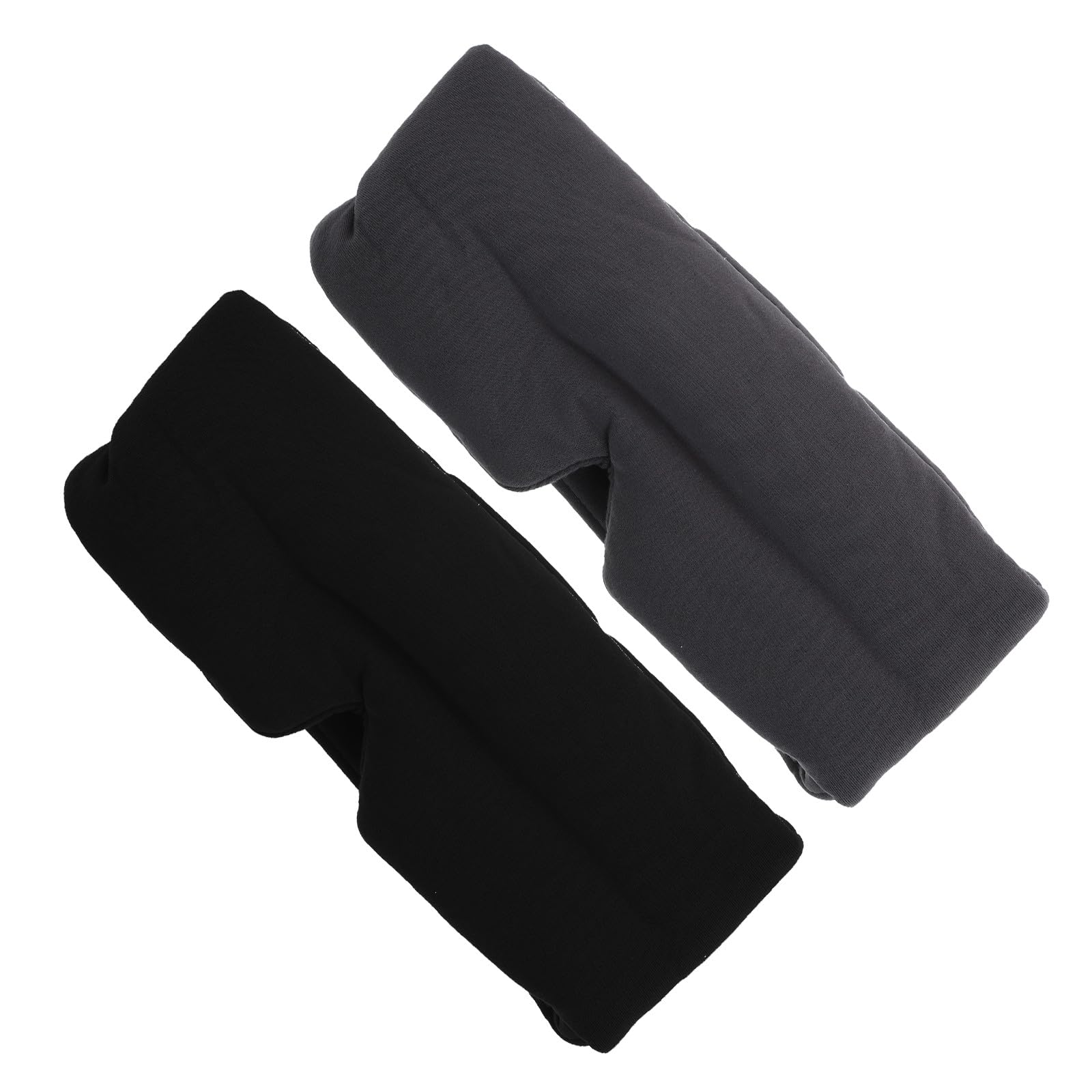 2 Piezas Antifaz para Dormir de Algodón Modal Bloqueo de Luz y Ajuste Ergonómico, Cómodo para Hombres y Mujeres Durante la Siesta y Viajes de Verano