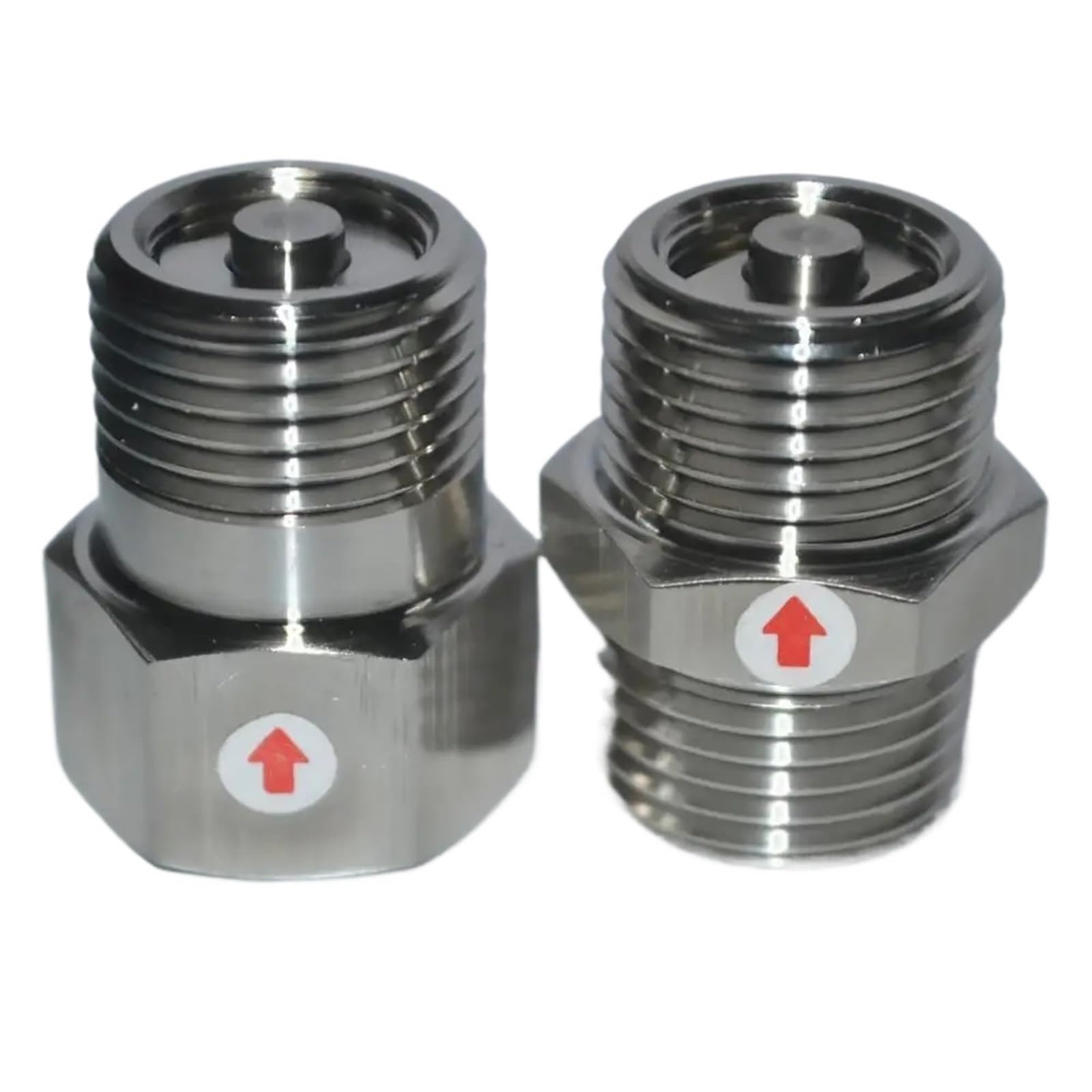 1pcs 1/2" 304 Stainless Steel 1 Way Non Return Check Valve(BSP Female to Male)