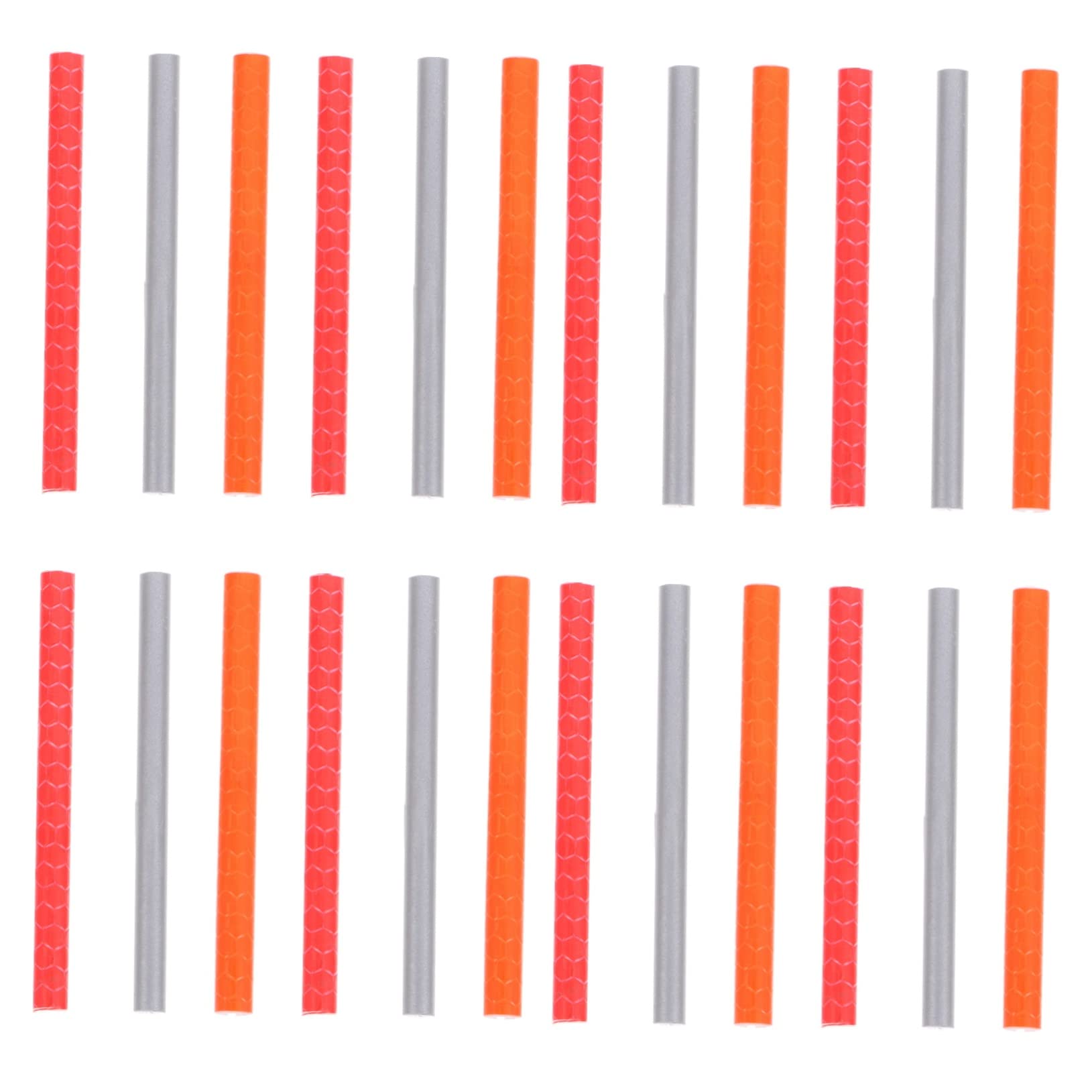 POPETPOP Reflective Tape for Bike Wheel Spokes 36pcs Reflectors Abs Material Safety Warning