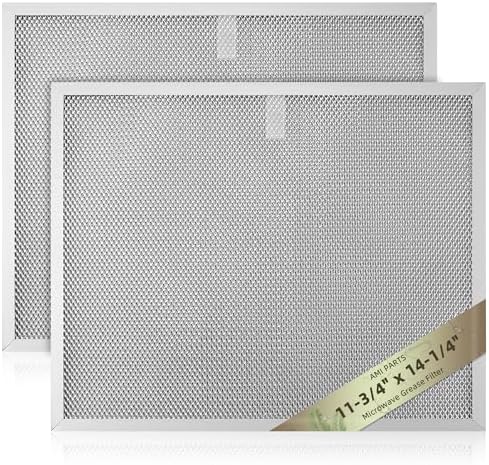 2 Pack Allure Range Hood Filter 11-3/4" x 14-1/4" by AMI PARTS