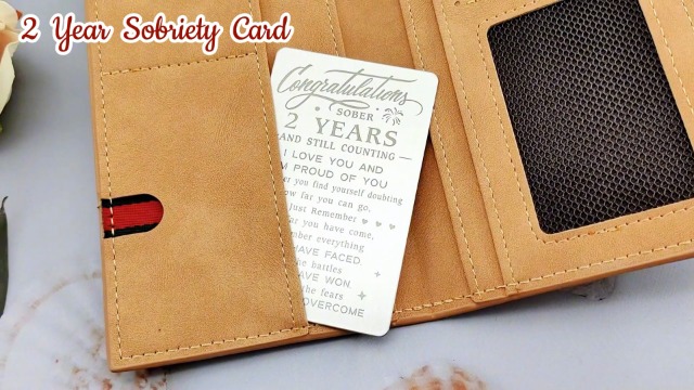 Amazon.com : Tangvo 2 Year Sobriety Gifts for Men Women - Sober 2