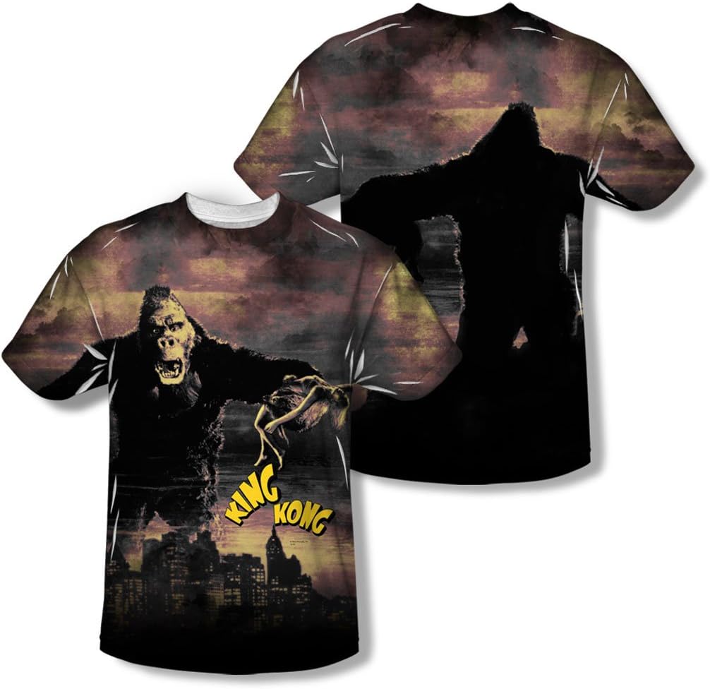 King Kong - Mens Kong In The City (Front/Back Print) T-Shirt