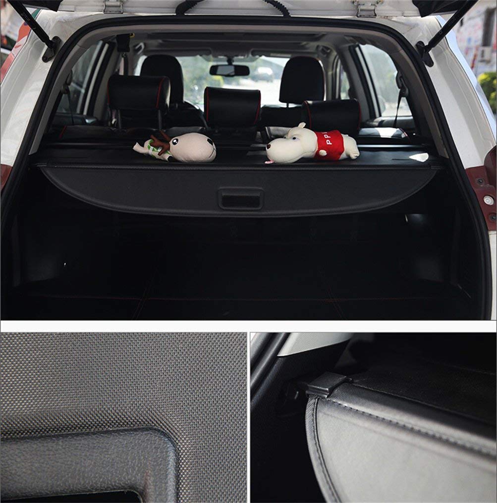 Vesul Black Tonneau Cover Retractable Rear Trunk Cargo Luggage Security Shade Cover Shield Compatible With Toyota Rav4 2013 2014 2015 2016 2017 2018 Amazon Com Au Automotive