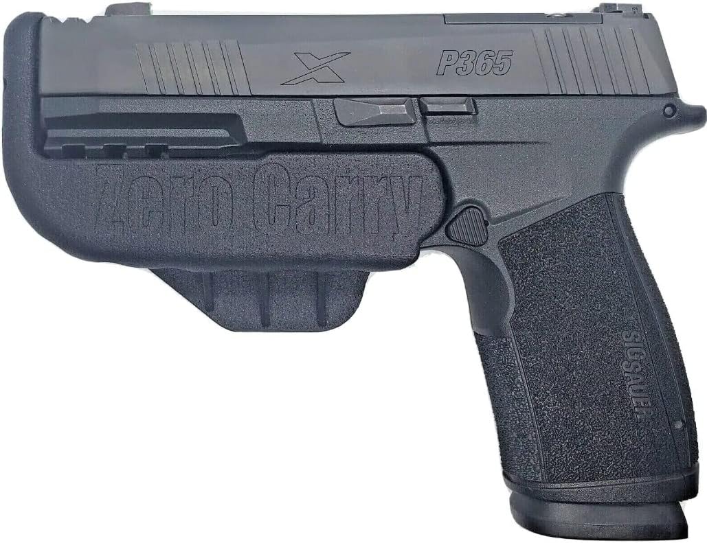 Fits SIG SAUER P365-XMACRO COMP (ported) & TACOPS (not ported) Zero Carry Elite IWB Holster 4 Concealed Carry. Invisible, Comfortable, & Secure. Lightweight & no Added Bulk