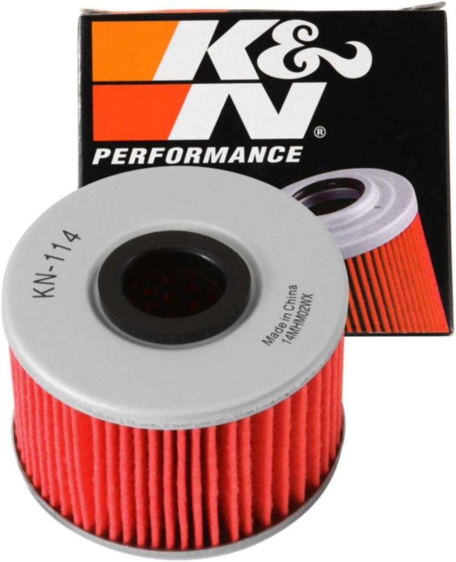 K&N Motorcycle Oil Filter High Performance, Premium