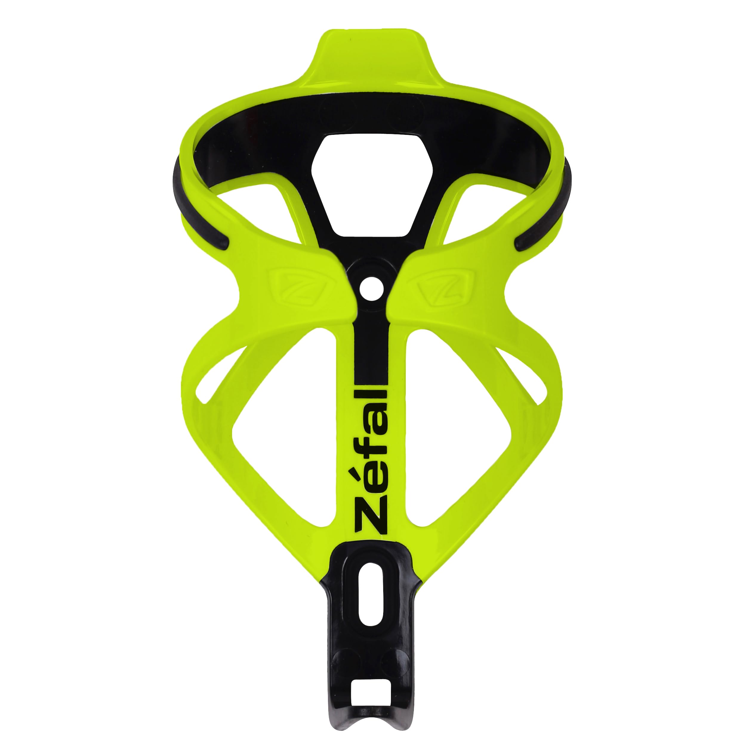 Zéfal Pulse B2 Jaune Fluo Porte-bidon bi-matière Premium et léger Mixte Adulte,, unisize