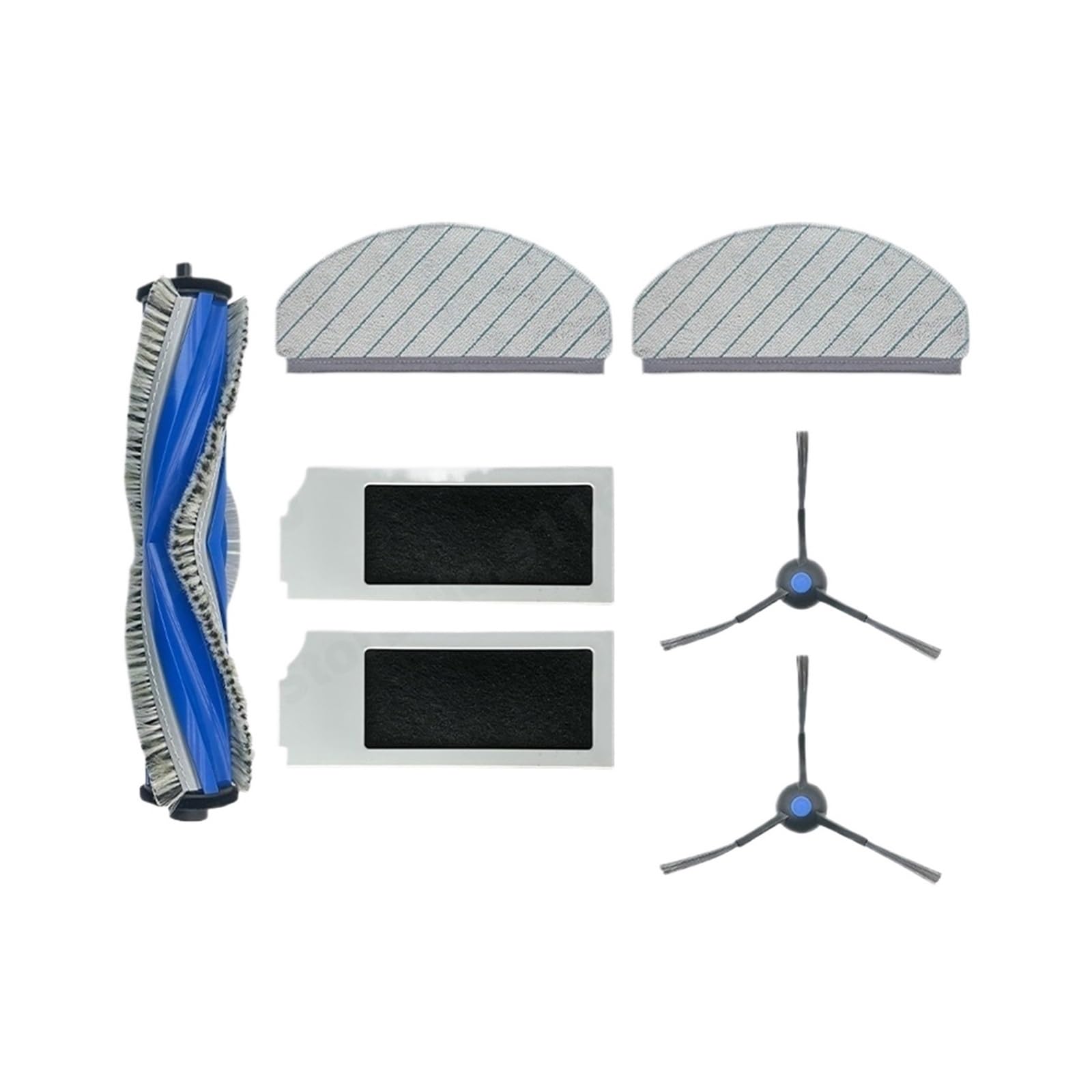 LTDXLNBWQ Compatible With ECOVACS Deebot N20 N20 PLUS N20 PRO PLUS Spare Parts Main Side Brush Hepa Filter Mop Cloth Replacement Accessories(Set 10)