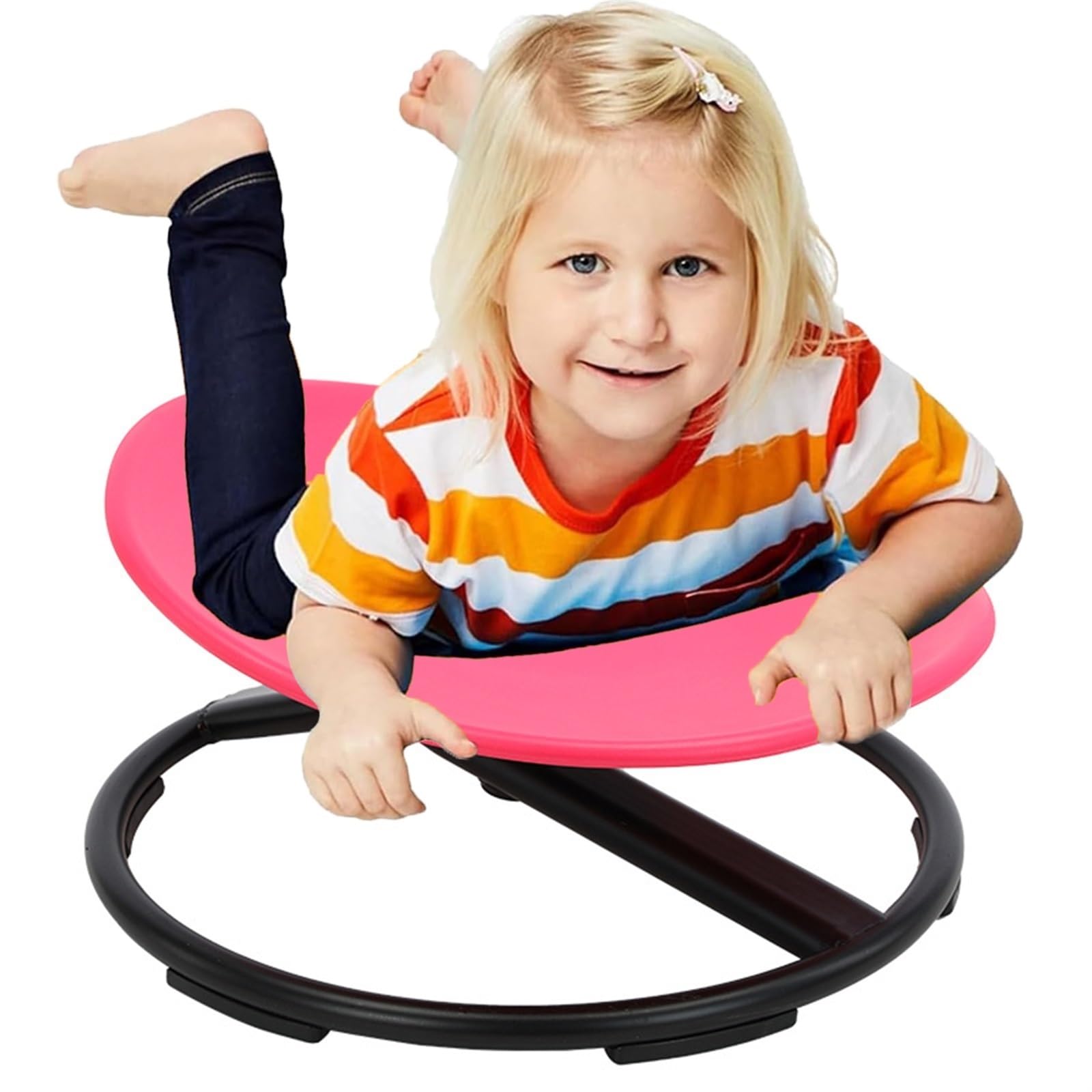 Chaise pivotante sensorielle antidérapante pour enfants autistes