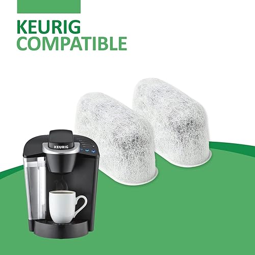 Miniatura 2 de Paquete de 12 filtros de agua de carbón de repuesto de Housewares Solutions para cafeteras Keurig cartuchos de filtro de agua compatibles con Keurig