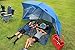 Sport-Brella Premiere UPF 50+ Umbrella Shelter for Sun and Rain Protection (8-Foot, Blue)