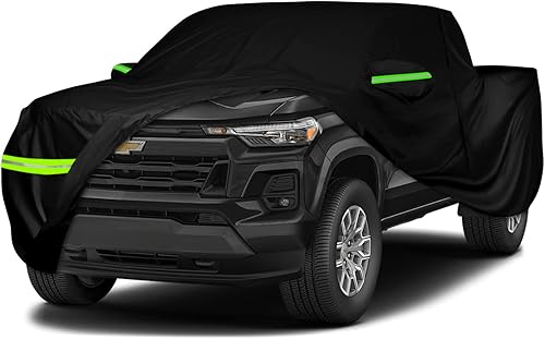 Funda impermeable para automóvil compatible con Chevrolet Colorado Crew Cab cama larga de 6.1 pies WTLTZ71ZR2 2015-2023 Accesorios de automóvil con