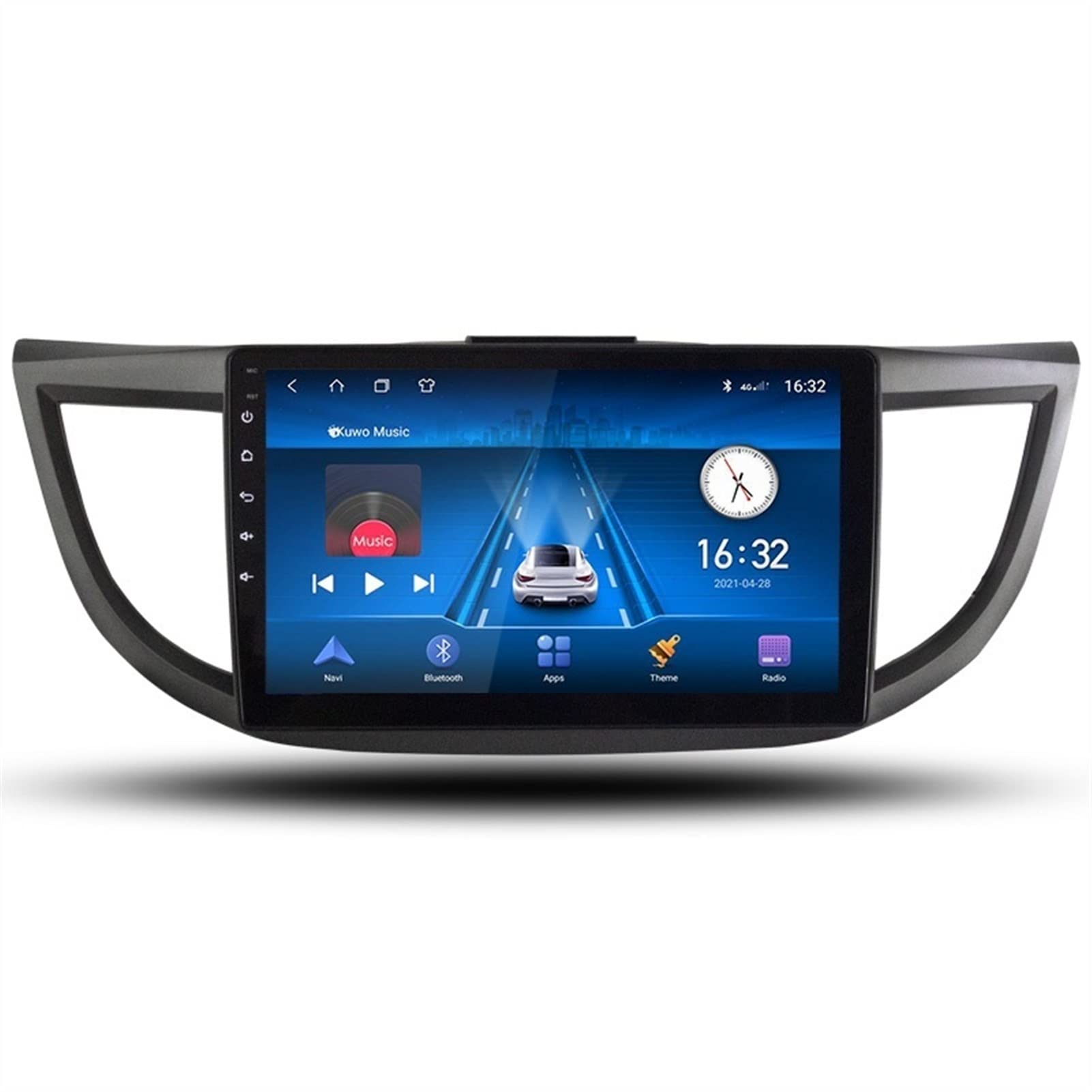 SFUO 4G WIFI DSP GPS Navigation Autoaudio Stereo 2 Din Car Radio NO DVD Android 10. 0 Car Multimedia Player Fit For CRV 2012-2016 (Color : 2GB 32GB WIFI 4G DSP)