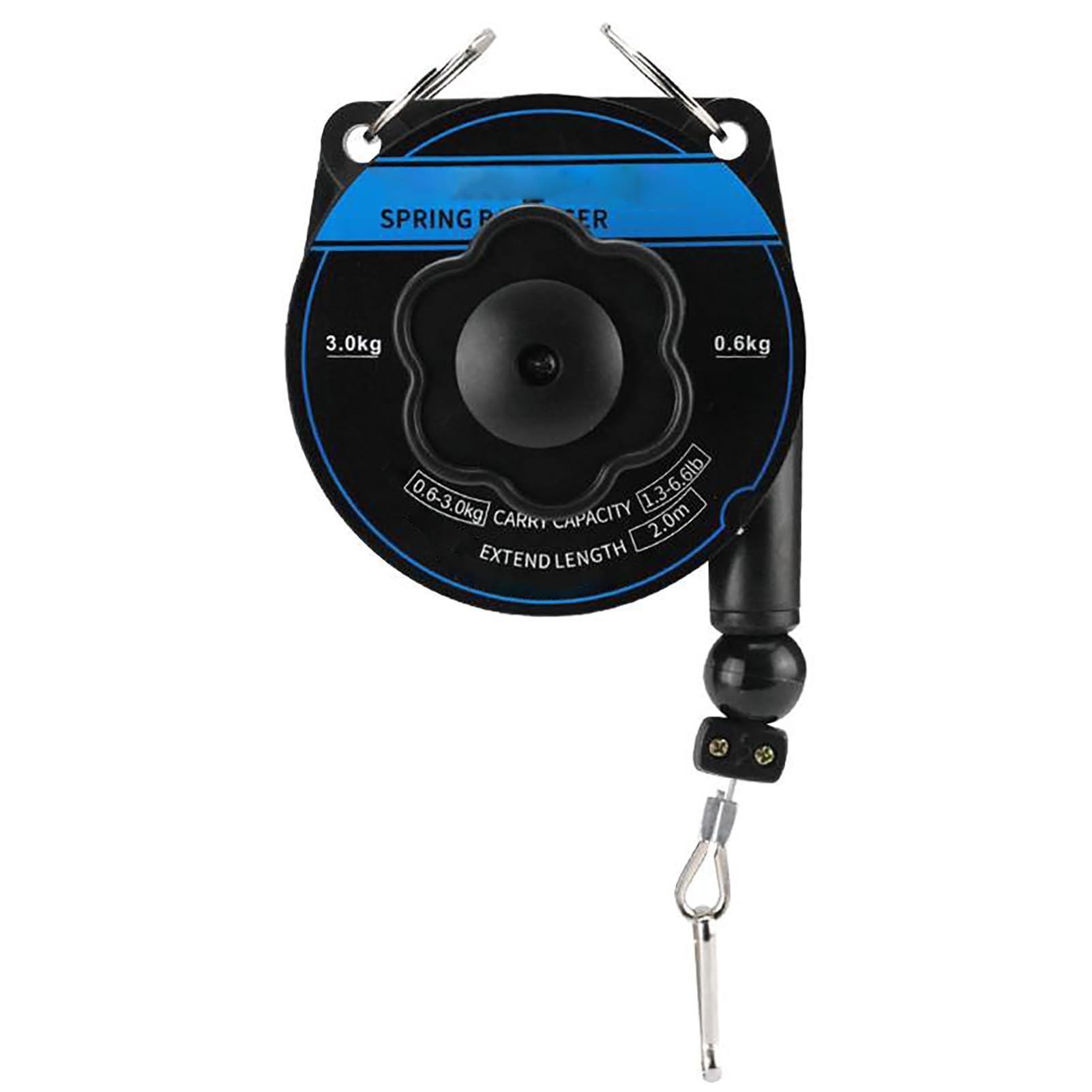 Spring Balancer, Steel Wire Rope Measurement Tool for Assembly Line Hanging Tools(0.6 3kg)