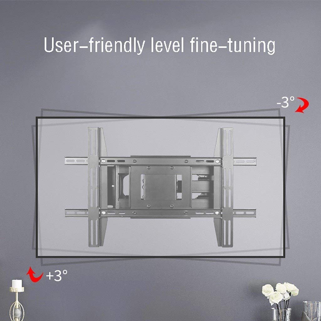 Soporte para TV El Soporte de Pared para TV se Puede Girar e inclinar, lo cual es Adecuado para la mayoría de los Soportes de Montaje en Pared para TV de 26 a 40 Pulgadas y soporta 35 kg