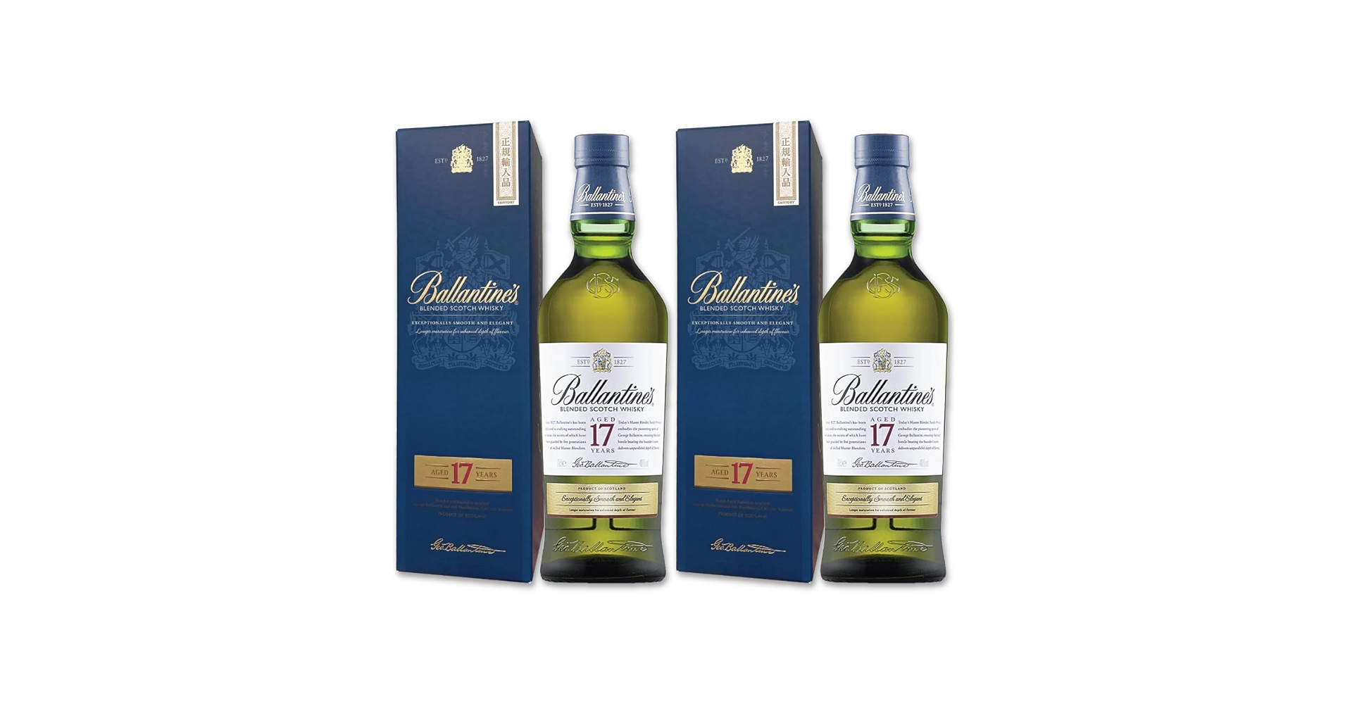 Ballantine's 17年 ブレンデッドスコッチウイスキー 2本セット Amazon.co.jp: ブレンデッド スコッチ ウイスキー バランタイン