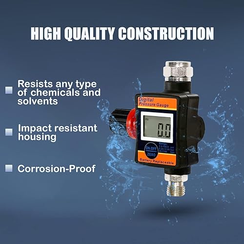 Miniatura 6 de LE LEMATEC Secador de compresor de aire desecante (ZN312-D-C1), regulador de aire digital DAR03B y paquete de accesorios