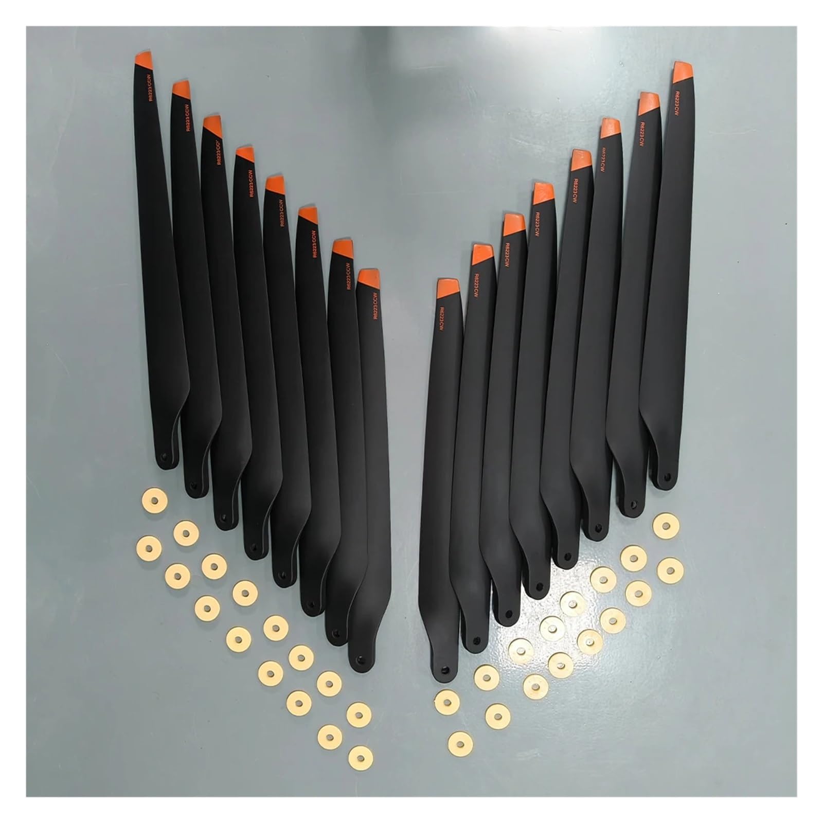 Hélices for drones, compatibles con DJI, juego completo de cuchillas ligeras de alta resistencia Agras T70 T70P T100 al por mayor(T100 16pcs)