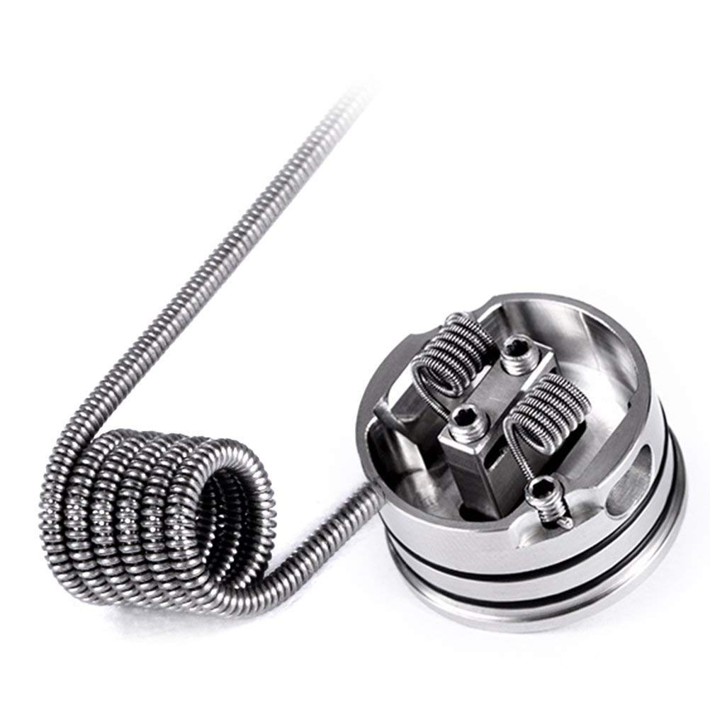 80pcs bobines vape coil pr-construites 0.3 0.35 0.45 0.5 0.8 ensemble  de bobines premade 3mm fil chauffant pour RDA, RBA, RDTA passe-temps, fils  de vape : Amazon.fr: Commerce, Industrie et Science