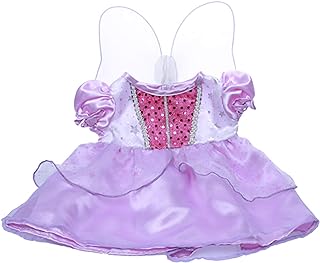 Purple Cinderella Dress w/Wings Teddy Bear Clothes Fits Most 14