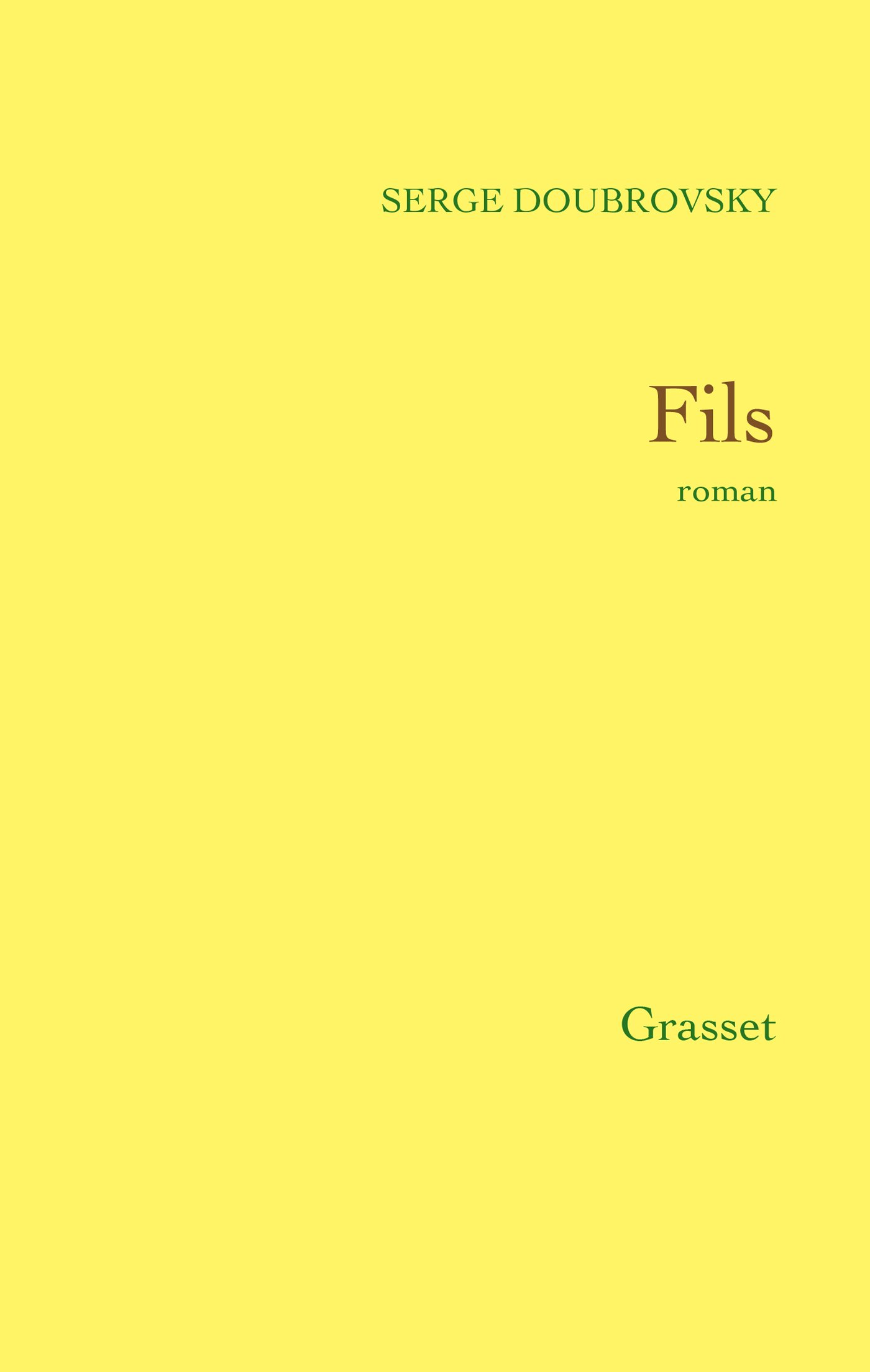Fils (French Edition)