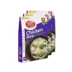 Tasty Nibbles Ready to Eat Chicken Stew 200g[Pack of 3]|Open Heat & Eat | No Food Additives Added | Japanese Retort Technology