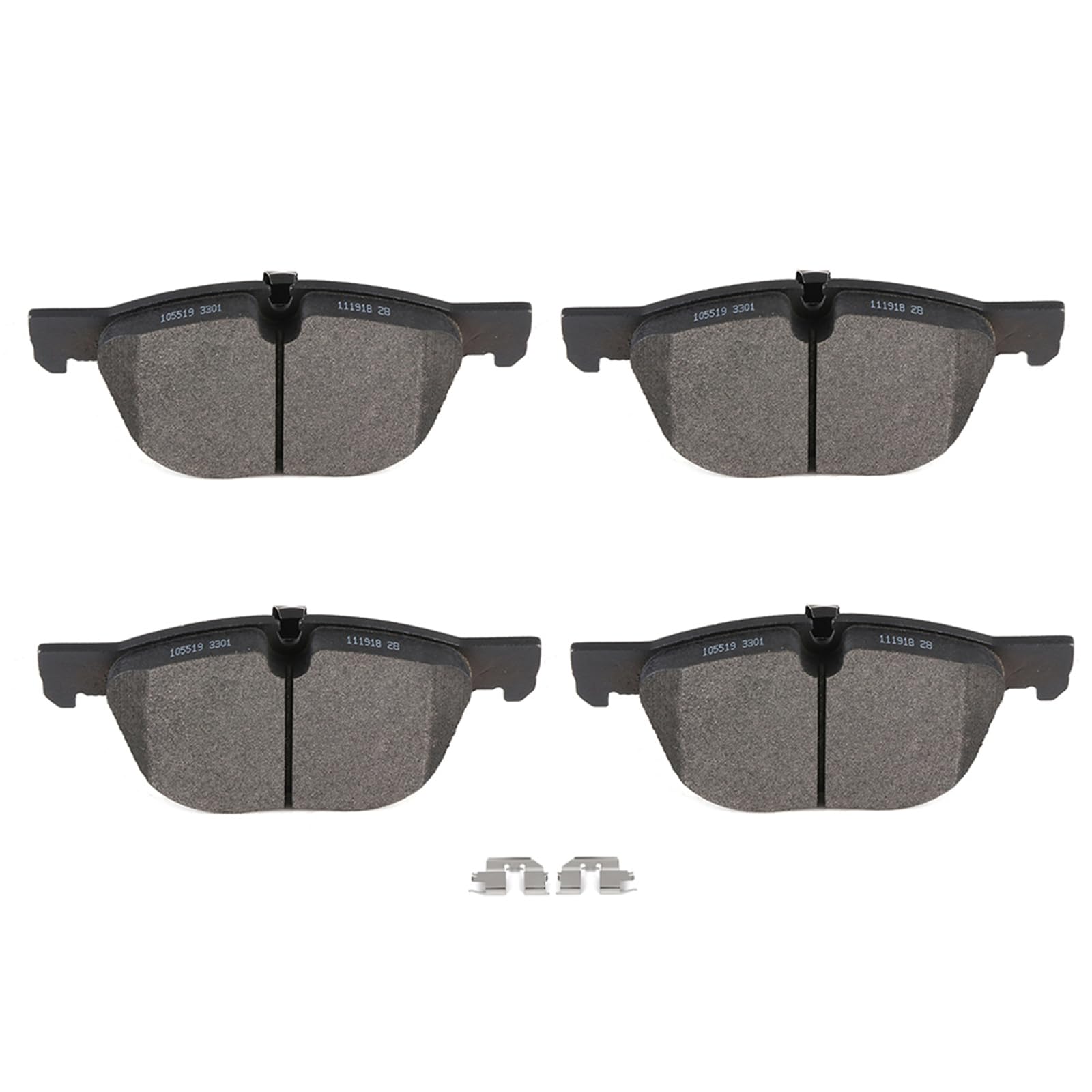 SCITOO D1294 Front Semi-Metal Brake Pads Sets Fit For BMW X4 2016-2017,X5 2007-2017,X6 2008-2017