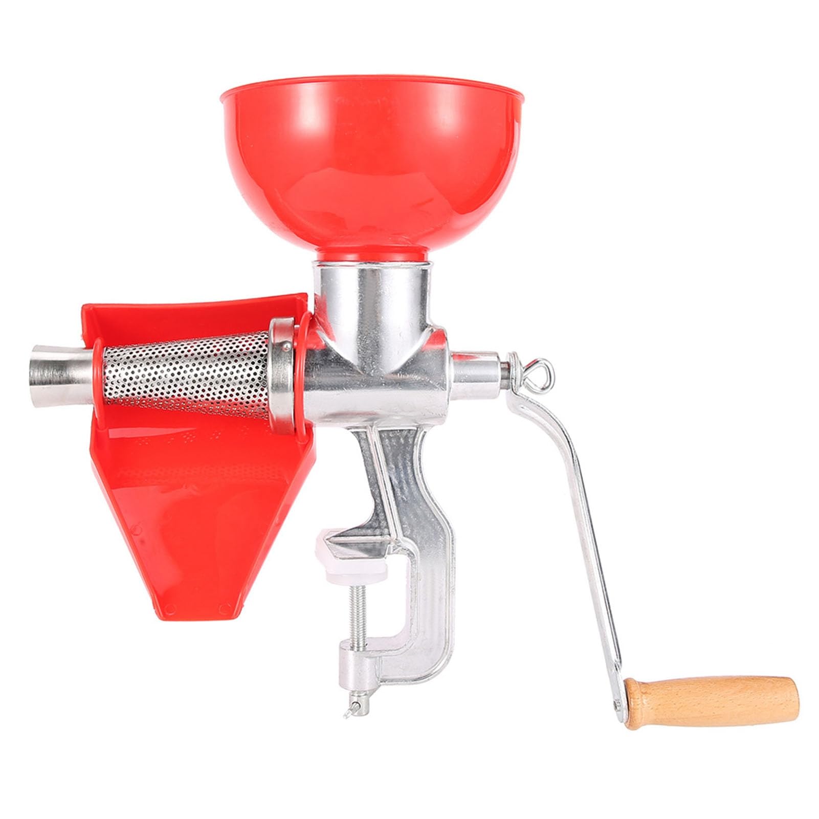 Greensen Spremipomodoro Manuale in Acciaio Inossidabile, Filtro per Frutta e Verdura, Grande Capacità, per Bevande Domestiche